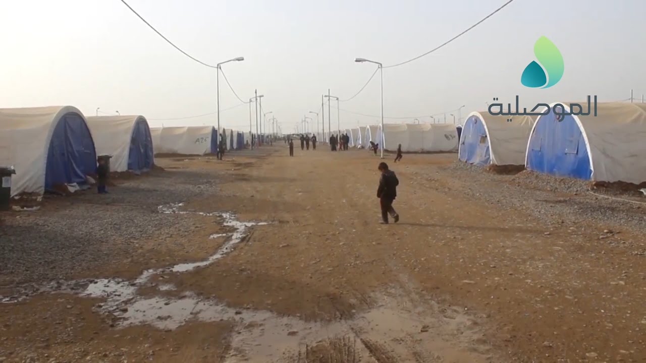 نازحو مخيم الجدعة يشتكون من انعدام الخدمات الاساسية ويطالبون بالاسراع في توفيرها