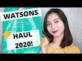 WATSONS HAUL 2020!! WOW NEW PRODUCTS!! | KATH MELENDEZ