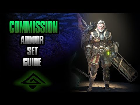 Monster Hunter World: Commission Armor Set guide | Great Defence Armor Set