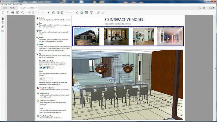 3D PDF Maker Tutorial 9.  Add Links to 3D Model Views