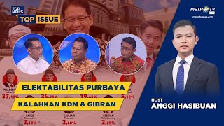 Download lagu [FULL] ELEKTABILITAS PURBAYA KALAHKAN KDM & GIBRAN | TOP ISSUE