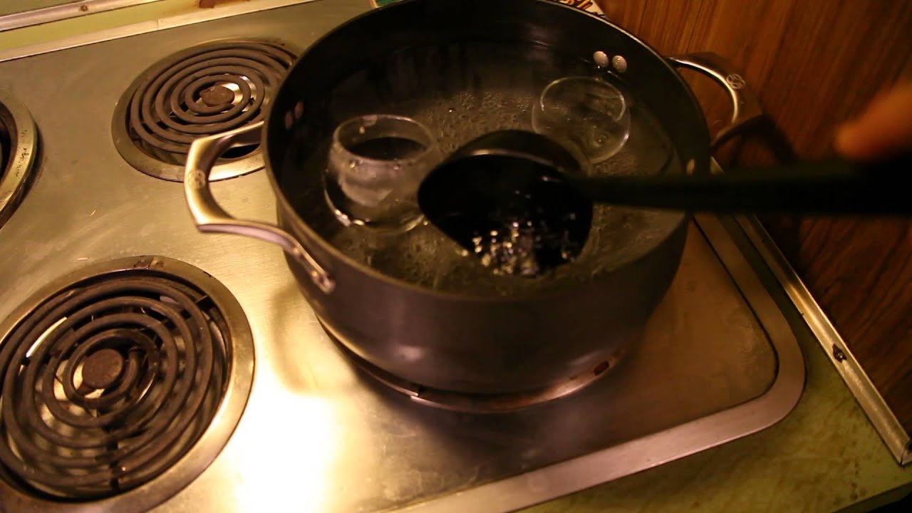 Cleaning Wax from Votives (Glass Candle Jars) YouTube