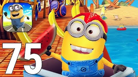 Despicable Me: Minion Rush Gameplay Walkthrough Part 75 - Starfish Costume [iOS/Android Games]