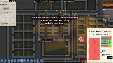 Prison Architect│DOOR TIMER - How does it WORK?  IS IT USEFUL? - Guide 2025