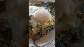Kahvaltı Önerisi😋🤩Ispanaklı Yumurta💯 Sunum Ve Şekilde Önemli Bence👌