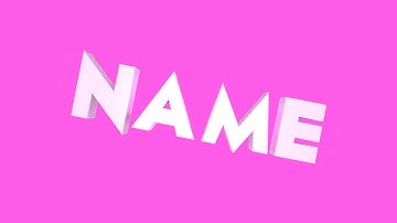 Blender Pink Intro Template v2 (sync, 2d background) [FREE DOWNLOAD]