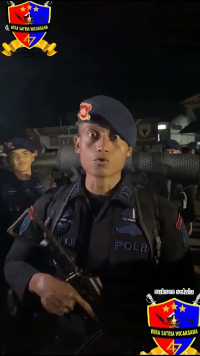 Sangar mata abang Brimob ini, Brigade 💪💪 #brimob #brimobuntukindonesia #ishakdaeng #polri #shorts