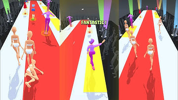 Fashion Run - Gameplay Part 1 - All Levels Max Level (Android, iOS)