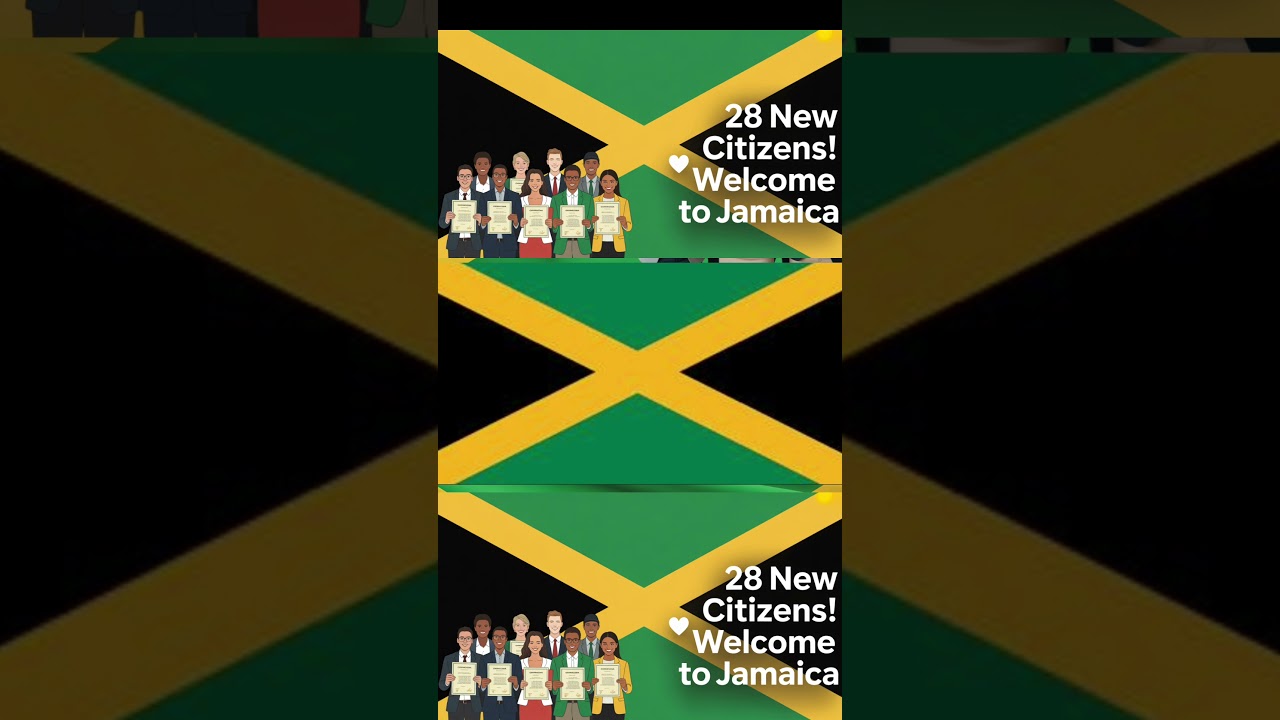 28 New Citizens Sworn In — Welcome to Jamaica! 🇯🇲🌍