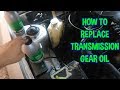 Transmission Gear Oil Replacement - Mitsubishi Lancer