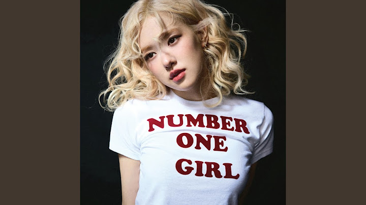 ROSÉ (로제) 'number one girl' official audio