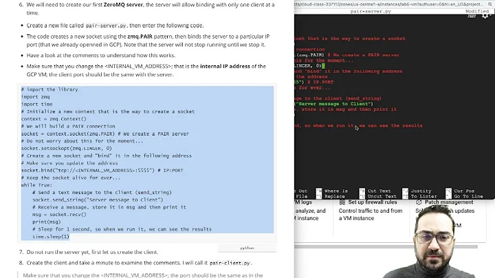 Messaging patterns in distributed systems using ZeroMQ and Python