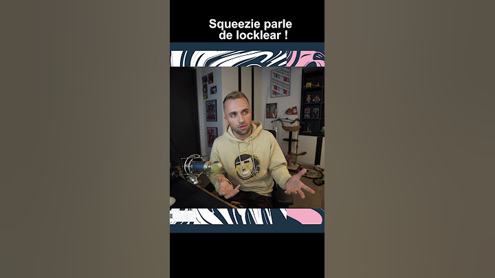 Squeezie parle de locklear au zevent 2021 #shorts