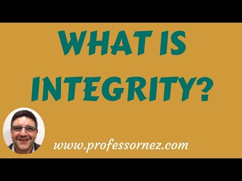 What is Integrity