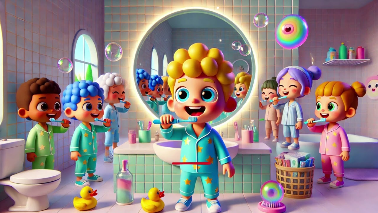 JJ’s Toothbrush Time! 🪥🦷✨ Let’s Brush and Shine with JJ! | Nursery Rhymes & Kids Songs