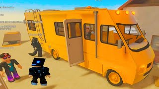 БАНДА ПОДПИСЧИКОВ ГОНЯЕТ НА ЗОЛОТОМ ТРЕЙЛЕРЕ в ROBLOX DUSTY TRIP