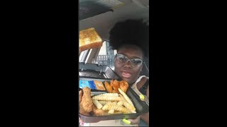 Delivery Vlog| Zaxby's Car bang