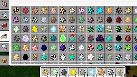 I spawn all Mutant eggs in Minecraft pe - Spawn all Mutant Creatures