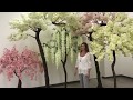 ShopWildThings Flowering & Large Artificial Trees