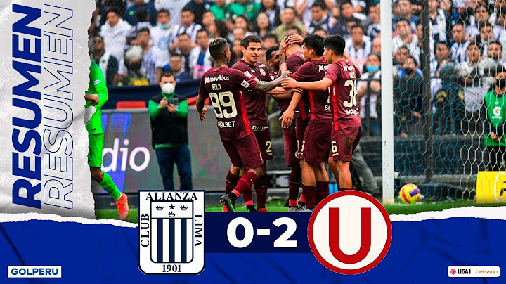 Resumen: Alianza Lima vs Universitario de Deportes (0-2) #ElClásicoXGOLPERU #LIGA1BETSSONXGOLPERU