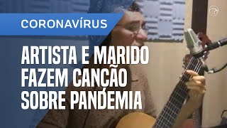 ARTISTA COMPÕE CANÇÃO PARA A QUARENTENA: 'VOCÊ NÃO ESTÁ SÓ NESTE MUNDO'