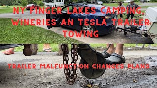 NY FINGER LAKES CAMPING, WINERIES AND TESLA MODEL Y TRAILER TOWING. by E-Hermes 153 views 9 months ago 15 minutes