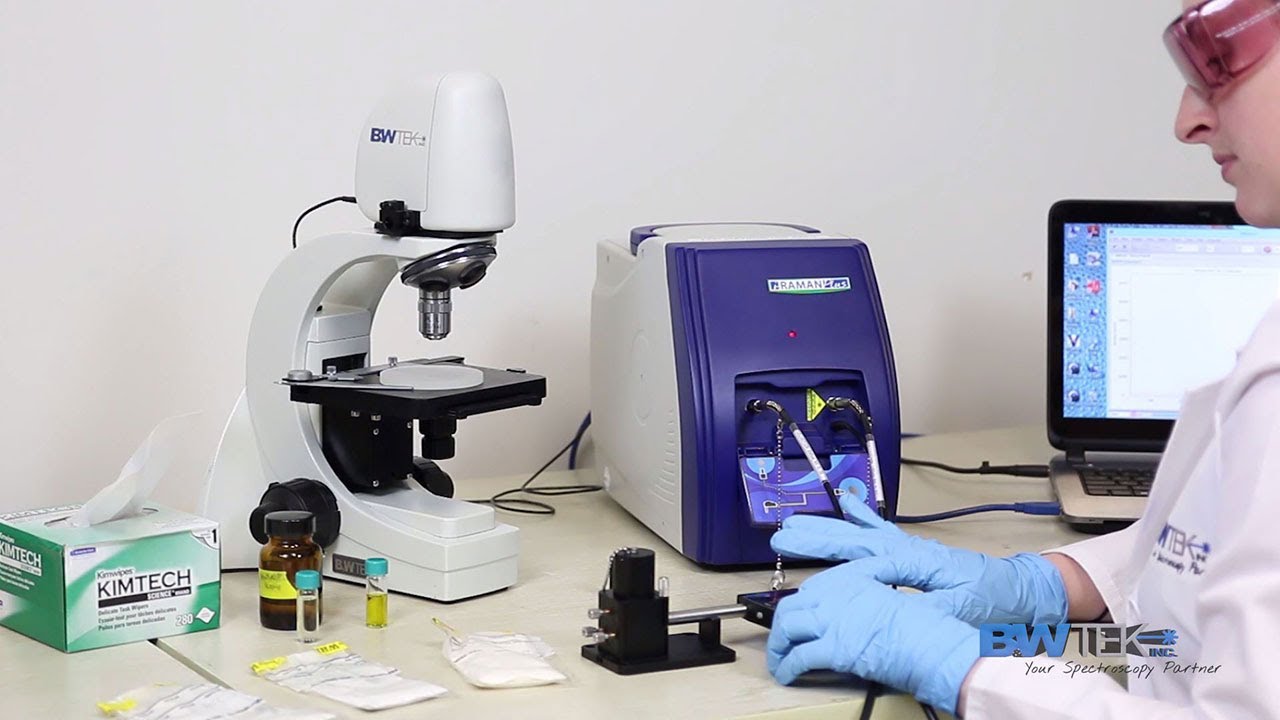 B&W Tek i-Raman series portable Raman spectrometers - YouTube