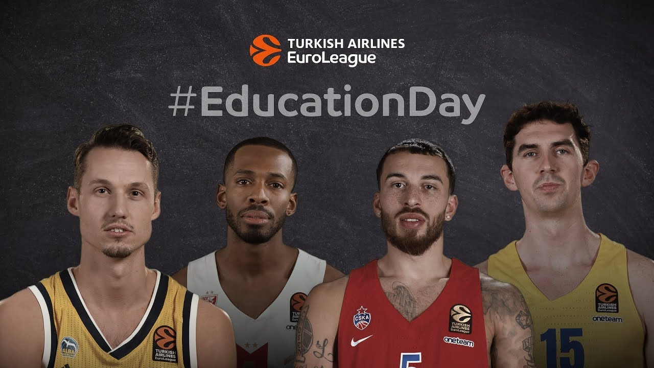Euroleague Clubs Celebrate Educationday Youtube