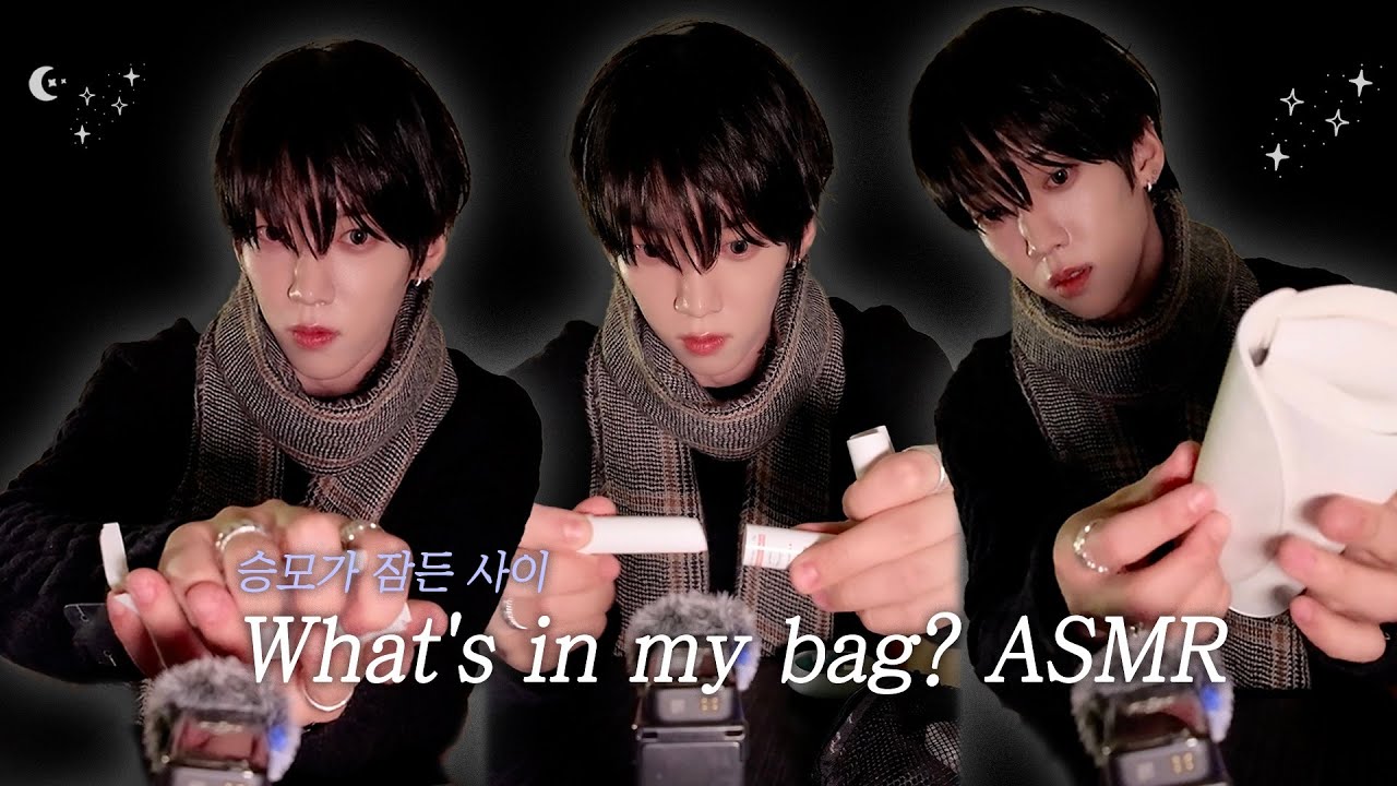 승모가 잠든 사이😴 캠든이의 What's in my bag? ASMR