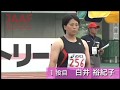 第95回日本陸上競技選手権大会 女子 砲丸投 決勝