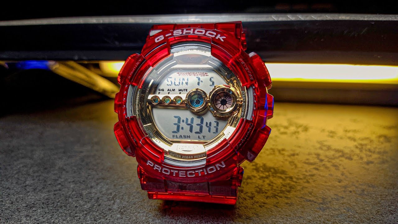 custom lcd g shock