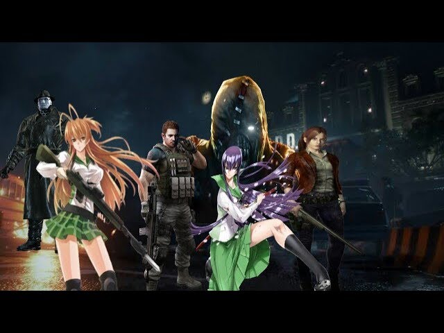 Crossover: Resident Evil x Highschool of the Dead Final 