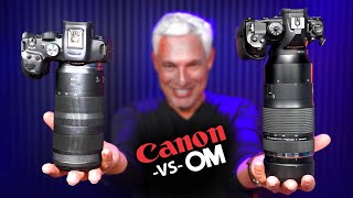 LIGHTEST Wildlife Cameras: Canon R7 vs OM-1!