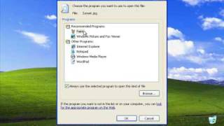 Changing the Default Program that File Types Open With