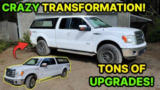 The Dirt Cheap F150 Becomes An Offroad Beast | F150 Overland Build Part 2