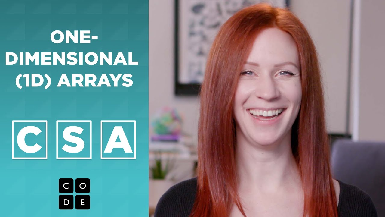CSA: One-Dimensional (1D) Arrays - YouTube