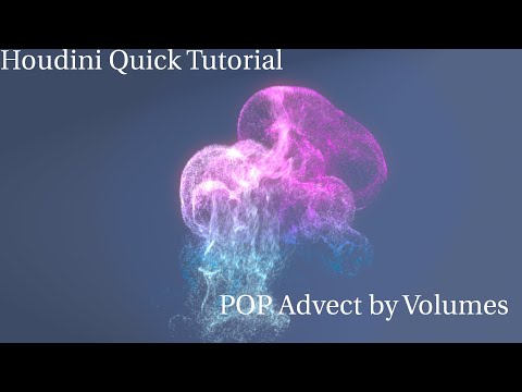 Particle Advection || Houdini Quick-Tutorial