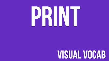 Print defined - From Goodbye-Art Academy