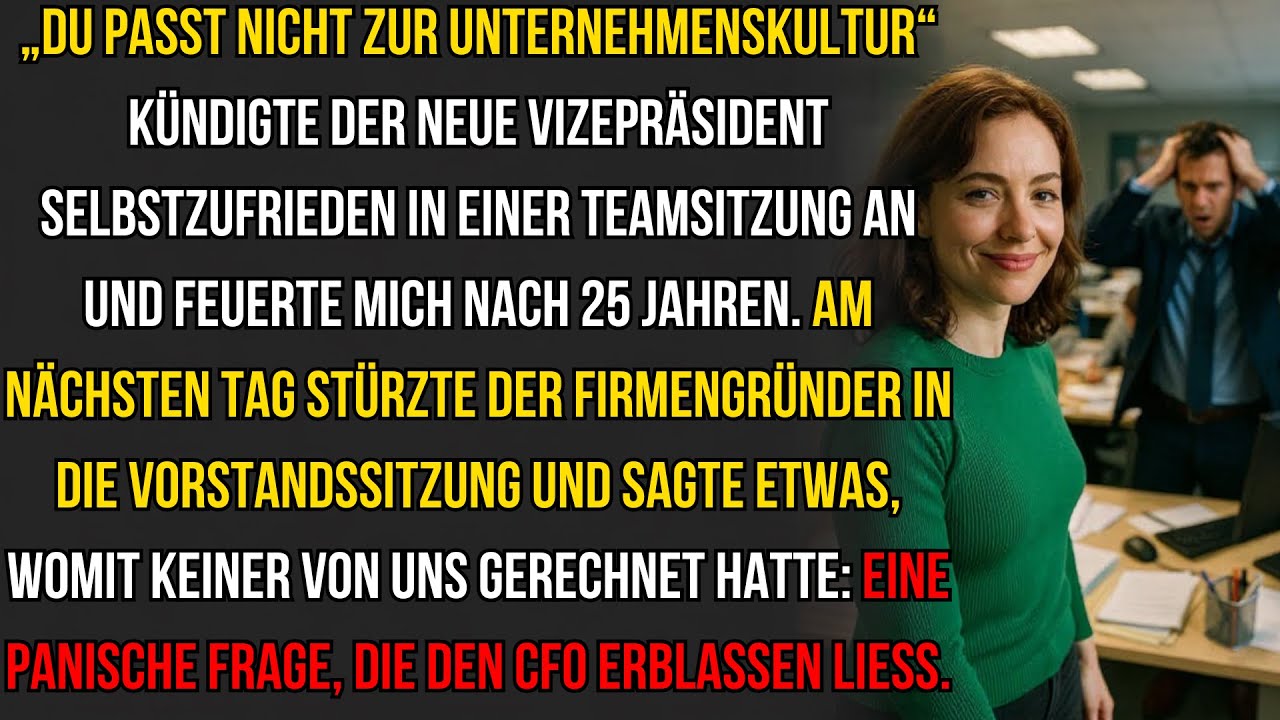 Nach 25 Jahren Gekündigt? Mein Schweigen Wurde Ihr Untergang ♟️ | #FirmenEndspiel