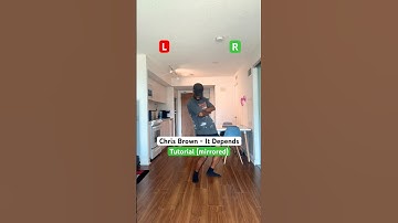 Chris Brown - It Depends Tutorial (Mirrored) #itdependschallenge #dance #tutorial
