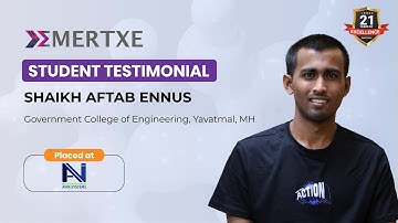How Shaikh Aftab Ennus Got Placed After Embedded Course at Avin Systems | Emertxe Success Story