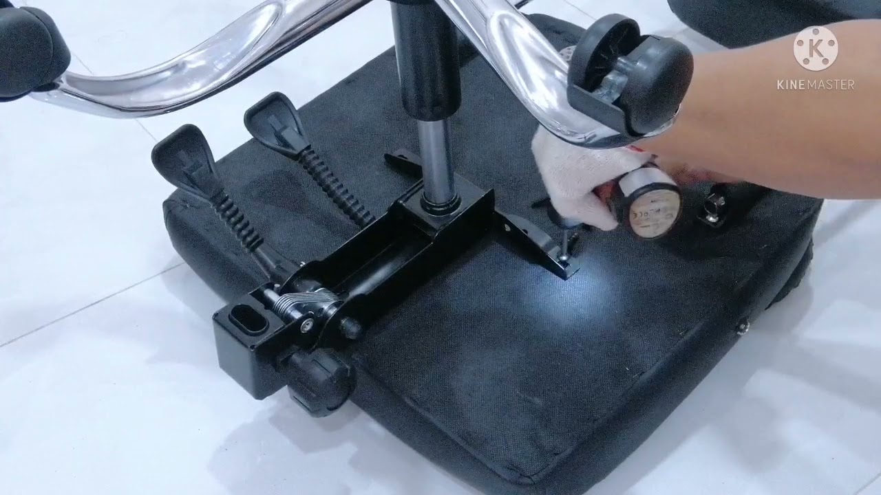 Cách lắp ráp ghế văn phòng + massage lưng