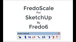 Fredoscale Scaling Tapering Stretching Sketchup Plugin
