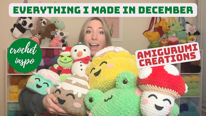 Adorable Crocheted Creations: December Amigurumi Makes