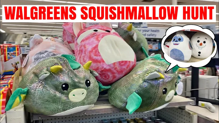 WALGREENS SQUISHMALLOW HUNT! Looking for my little Zozo! Part 1