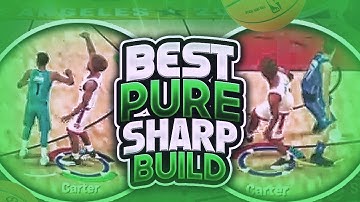BEST PURE SHARP BUILD TUTORIAL IN NBA 2K19