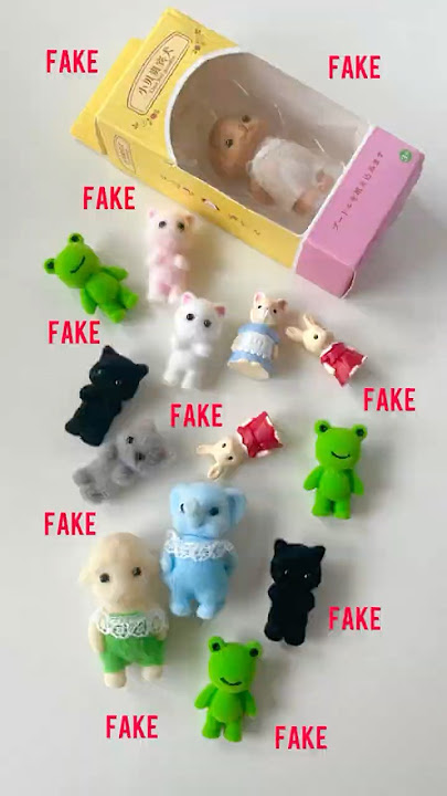 F.A.K.E Sylvanian Families ❌❌❌ #sylvanianfamilies #calicocritters #실바니안 #シルバニアファミリー