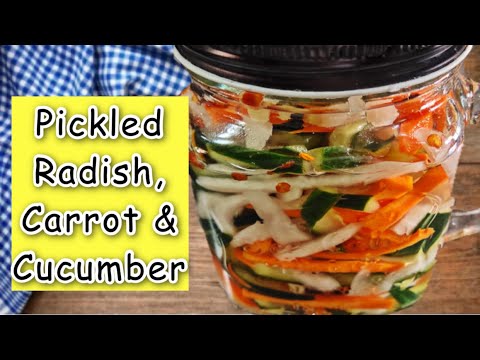 Video: Qaws Nrog Pickled Carrots Thiab Cucumbers