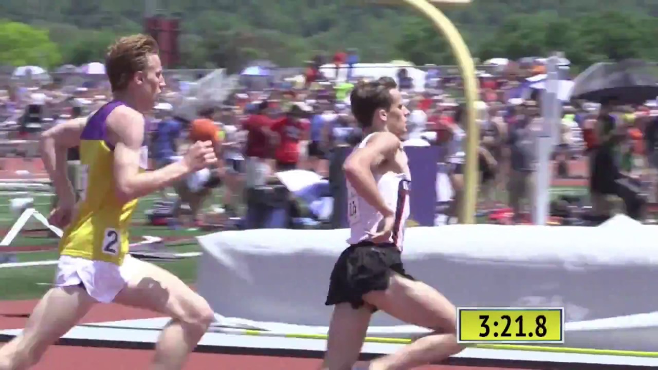 WIAA Wisconsin State Track D2 Mile 1600 meter run 2017 (UW La Crosse