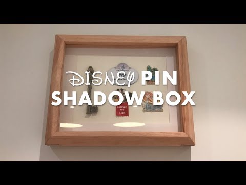 Disney Pin Shadow Box 